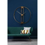 Beauly Gold Metal Wall Clock