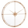 Beauly Gold Finish Wall Clock