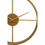 Kent Gold Finish Wall Clock