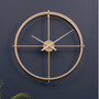 Kent 60cm Dia Large Gold Finish Wall Clock