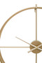 Kent 60cm Dia Large Gold Finish Wall Clock