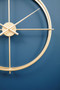 Kent 60cm Dia Large Gold Finish Wall Clock