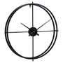 Kent Large Black Wall Clock