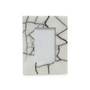 Marmara Small Black and White Marble Photo Frame