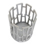 Delphi Small Silver Finish Candle Holder