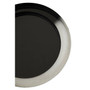 Ramus Set Of Two Black And White Ombre Trays