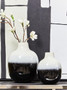 Ramus Large Black And White Ombre Vase