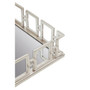 Rhoda Rectangle Nickle Finish Mirror Tray