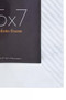 Oxana Large Ribbed White Marble 5In X 7In Photo Frame