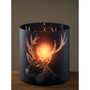 Large Blue Stag Candle Holder