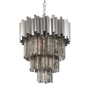 Lustra Large Nickel Painted Chandelier