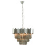 Lustra Small Nickel Painted Chandelier