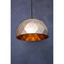 Mateo Small Silver Dome Pendant Light