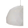 Mateo Large White Dome Pendant Light