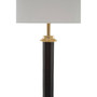 Macey Black & Gold Floor Lamp