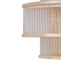 Salasco 3 Tier Gold Finish Glass Wall Light