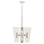 Celeste Nickel Finish Pendant Light
