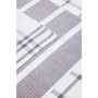 Doro Set of Three Waffle Grey and White Tea Towels