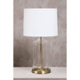 Nadia White Fabric Shade Table Lamp