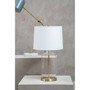 Nadia White Fabric Shade Table Lamp