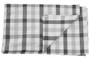 Thread and Loom Grey And Black Check Tablecloth