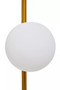 Abira Four Bulb White Glass Wall Light