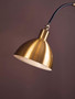 Newton Gold Finish Metal Shade Floor Lamp Newton Gold Finish Metal Shade Floor Lamp