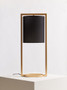 Lara Black Shade With Gold Finish Metal Frame Table Lamp
