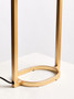 Lara Black Shade With Gold Finish Metal Frame Table Lamp