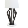 Zada Black And White Table Lamp