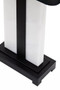 Elvie Black and White Marble Table Lamp