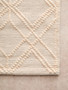 Bosie Jango Large Geometric Ivory Rug