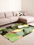 Bosie Safira Large Botanical Hair on Leather Rug