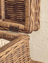 Argento Brown Rattan Storage Trunks- set of 2