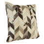Safira Black/White Patchwork Cushion Cover