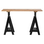 Hampstead Pine Wood and Iron Console Table