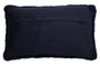 Bosie Lamina Navy Blue Rectangular Cushion