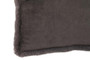 Bosie Lamina Grey Rectangular Fur Cushion
