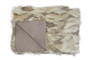 Bosie Lamina Natural Fur Throw