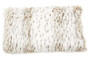 Bosie Lamina Animal Print Rectangular Fur Cushion
