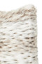 Bosie Lamina Animal Print Rectangular Fur Cushion