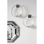 Cirqua Silver Wall Sconce
