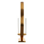 Cirqua Large Gold Finish Candle Holder
