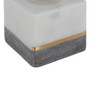 Kira White / Grey Tealight Holder