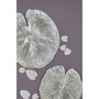 Silver Leaf Design Framed Wall Art