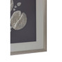 Silver Leaf Design Framed Wall Art