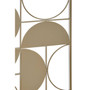 Trento Gold Finish Semicircle Wall Art