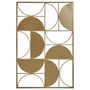 Trento Gold Finish Semicircle Wall Art