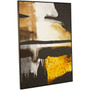 Astratto Black / Ochre Wall Art Astratto Black / Ochre Wall Art