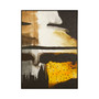 Astratto Black / Ochre Wall Art Astratto Black / Ochre Wall Art